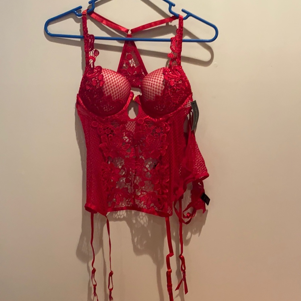 NWT Fredericks of Hollywood Bustier size M